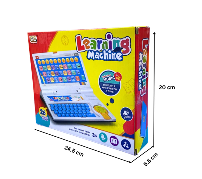 Laptop educational interactiv-Invatare litere/cifre