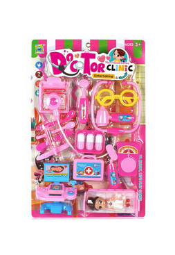 Set Doctor Clinic cu stetoscop si accesorii