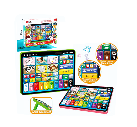Tableta interactiva de jucarie pentru copii cu touchscreen